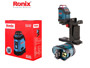 Imagen de NIVEL LASER CRUZADO RONIX RANGO DE TRABAJO 10/50M C/DETECTOR